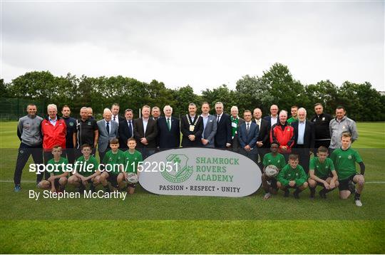Official Opening of Shamrock Rovers Pitches & Facilities Official Opening of Shamrock Rovers Pitches & Facilities