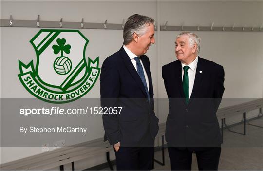 Official Opening of Shamrock Rovers Pitches & Facilities Official Opening of Shamrock Rovers Pitches & Facilities