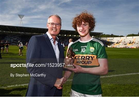Man of the Match at Kerry v Clare - Electric Ireland Munster GAA Football Minor Championship Final