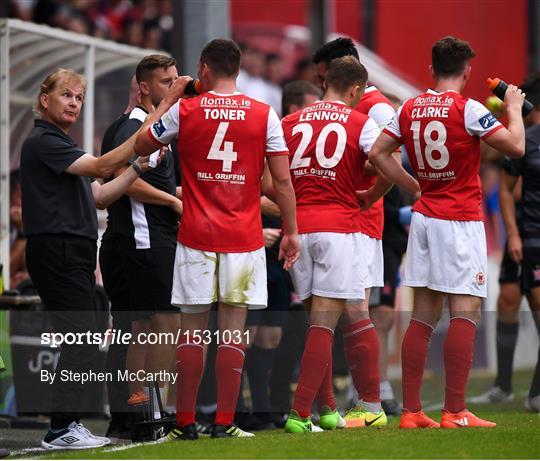 St Patrick's Athletic v Dundalk - SSE Airtricity League Premier Division St Patrick's Athletic v Dundalk - SSE Airtricity League Premier Division