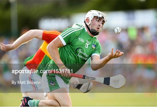 Carlow v Limerick - GAA Hurling All-Ireland Senior Championship Preliminary Quarter-Final Carlow v Limerick - GAA Hurling All-Ireland Senior Championship Preliminary Quarter-Final