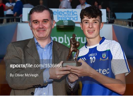 Man of the Match at Derry v Monaghan - Electric Ireland Ulster GAA Football Minor Championship Final