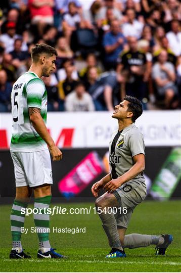 AIK v Shamrock Rovers - UEFA Europa League 1st Qualifying Round Second Leg