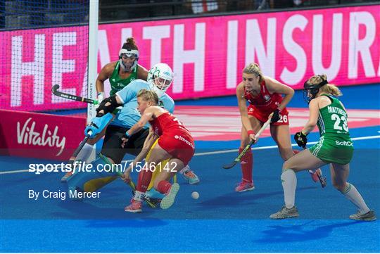 England v Ireland - Women's Hockey World Cup Finals Group B England v Ireland - Women's Hockey World Cup Finals Group B