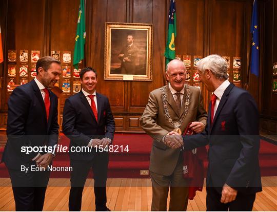 Liverpool Ambassadors Visit Dublin Lord Mayor