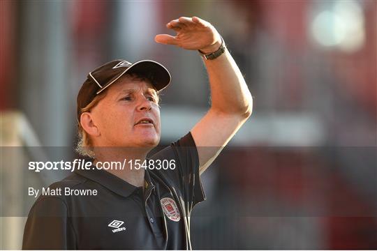 St Patrick's Athletic v Bray Wanderers - SSE Airtricity League Premier Division St Patrick's Athletic v Bray Wanderers - SSE Airtricity League Premier Division