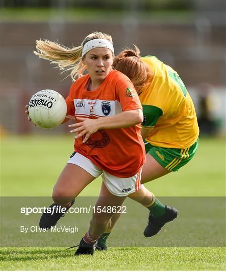 Armagh v Donegal - TG4 All-Ireland Ladies Football Senior Championship Quarter-Final