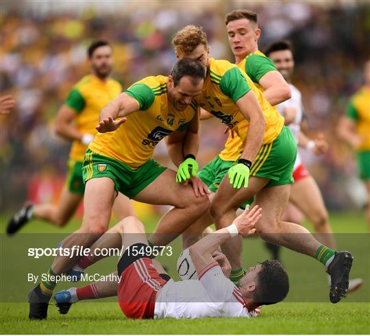 Tyrone v Donegal - GAA Football All-Ireland Senior Championship Quarter-Final Group 2 Phase 3 Tyrone v Donegal - GAA Football All-Ireland Senior Championship Quarter-Final Group 2 Phase 3