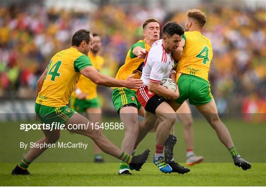 Tyrone v Donegal - GAA Football All-Ireland Senior Championship Quarter-Final Group 2 Phase 3 Tyrone v Donegal - GAA Football All-Ireland Senior Championship Quarter-Final Group 2 Phase 3