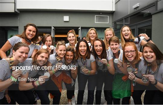 Irish Hockey Squad homecoming from Women’s Hockey World Cup