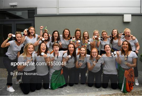 Irish Hockey Squad homecoming from Women’s Hockey World Cup