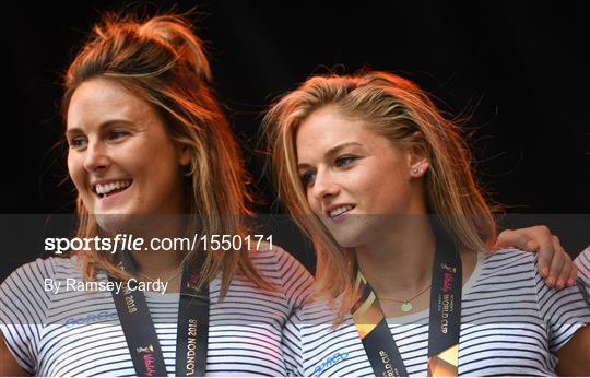 Irish Hockey Squad homecoming from Women’s Hockey World Cup