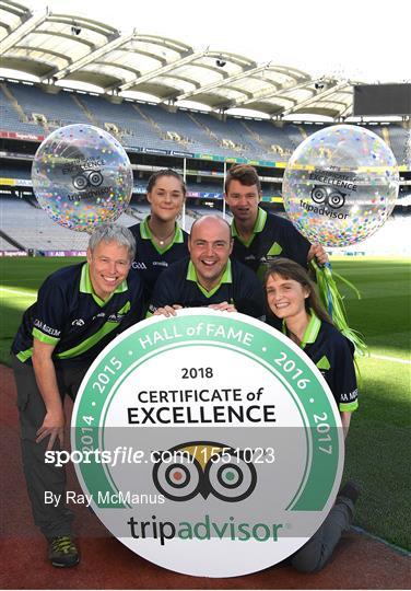 GAA Museum & Tours celebrates TripAdvisor ‘Hall of Fame’ Award GAA Museum & Tours celebrates TripAdvisor ‘Hall of Fame’ Award