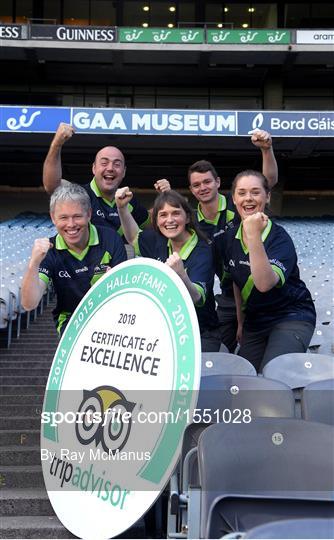 GAA Museum & Tours celebrates TripAdvisor ‘Hall of Fame’ Award