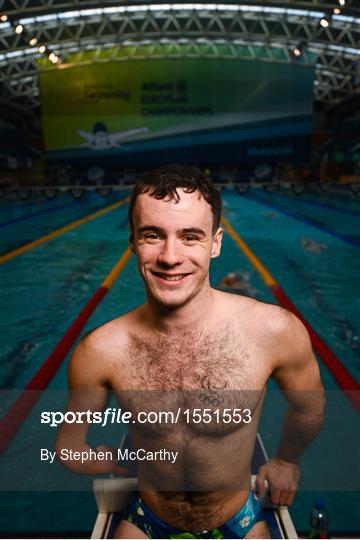 Team Ireland’s James Scully Meets the Press ahead of the 2018 Para Swimming Allianz European Championships