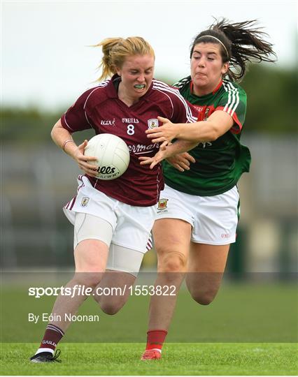 Galway v Mayo - TG4 All-Ireland Ladies Football Senior Championship quarter-final Galway v Mayo - TG4 All-Ireland Ladies Football Senior Championship quarter-final