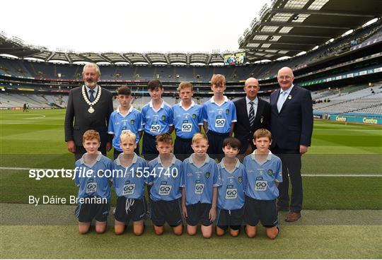 INTO Cumann na mBunscol GAA Respect Exhibition Go Games at Dublin v Galway - GAA Football All-Ireland Senior Championship Semi Final