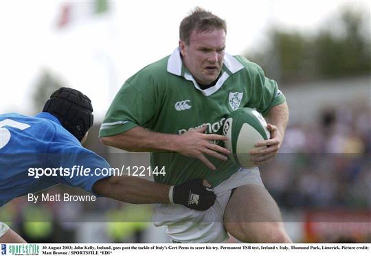 Permanent TSB test match between Ireland and Italy