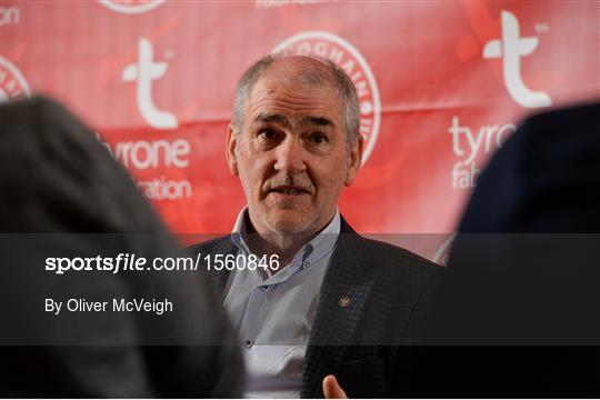 Tyrone Football Press Conference ahead of GAA Football All-Ireland Senior Championship Final