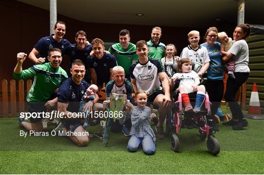 All-Ireland Senior Hurling Championship winners visit Our Lady's Children's Hospital Crumlin
