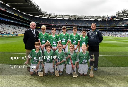 INTO Cumann na mBunscol GAA Respect Exhibition Go Games at Galway v Limerick - GAA Hurling All-Ireland Senior Championship Final