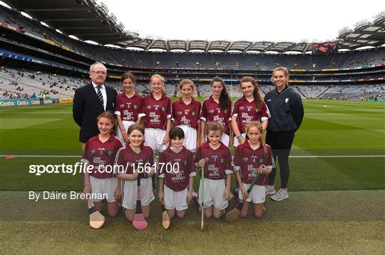 INTO Cumann na mBunscol GAA Respect Exhibition Go Games at Galway v Limerick - GAA Hurling All-Ireland Senior Championship Final INTO Cumann na mBunscol GAA Respect Exhibition Go Games at Galway v Limerick - GAA Hurling All-Ireland Senior Championship Final