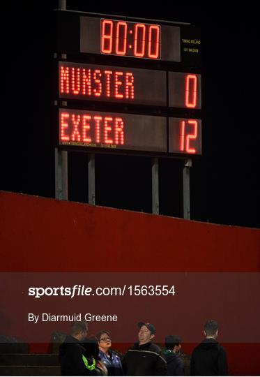 Munster v Exeter Chiefs - Keary's Renault Pre-season Friendly