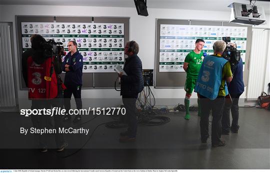 Republic of Ireland v United States - International Friendly Republic of Ireland v United States - International Friendly