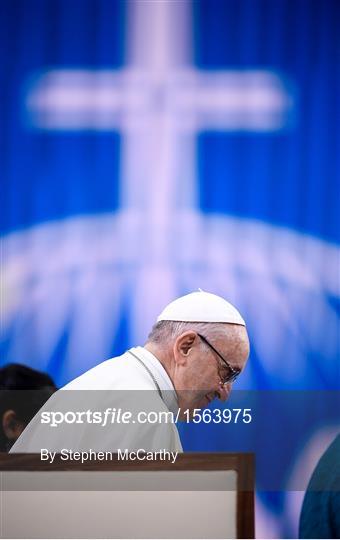 Pope Francis Address The Festival Of Families at Croke Park