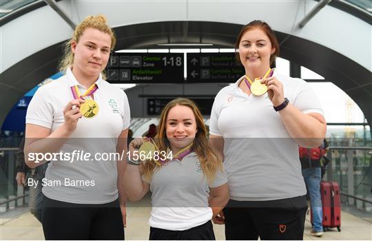 Team Ireland return from 2018 World Para Athletics European Championships