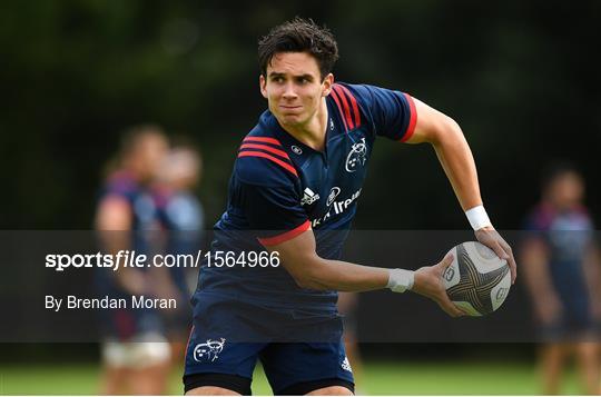 Munster Rugby squad training and press conference