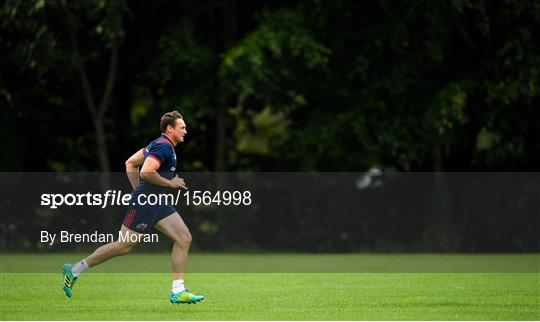 Munster Rugby squad training and press conference