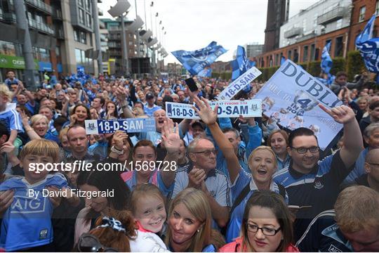 Dublin All-Ireland Football Winning Team Homecoming Dublin All-Ireland Football Winning Team Homecoming