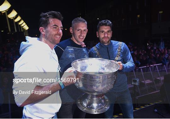 Dublin All-Ireland Football Winning Team Homecoming