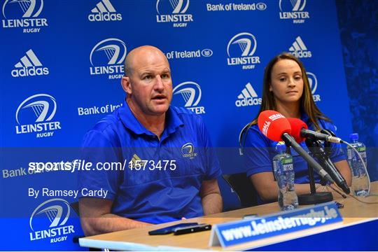 Leinster Rugby Women's Press Conference Leinster Rugby Women's Press Conference