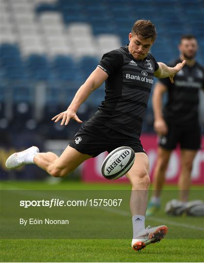 Leinster Rugby Captains Run and Press Conference