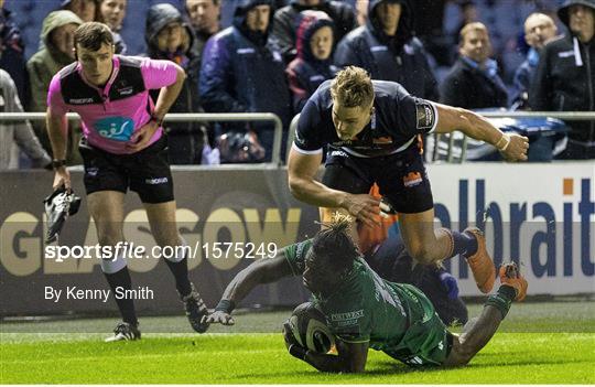 Edinburgh Rugby v Connacht - Guinness PRO14 Round 3