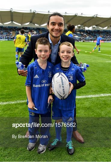 Mascots at Leinster v Dragons - Guinness PRO14 Round 3