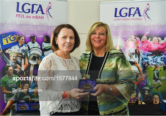 1993 Jubilee Team are honoured ahead of the TG4 All-Ireland Ladies Football Senior Championship Final