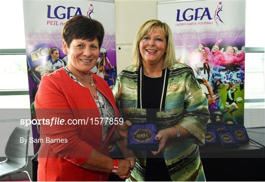 1993 Jubilee Team are honoured ahead of the TG4 All-Ireland Ladies Football Senior Championship Final