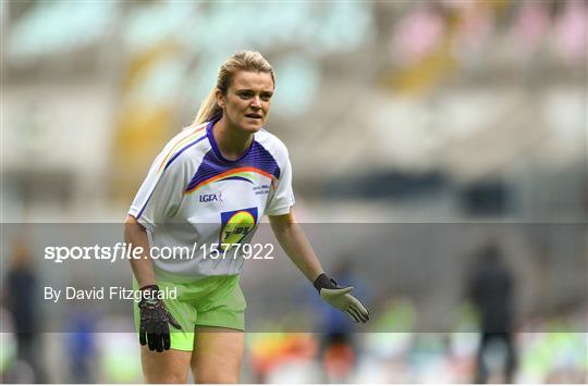 Half-time GO Games during the TG4 All-Ireland Ladies Football Championship Finals Half-time GO Games during the TG4 All-Ireland Ladies Football Championship Finals