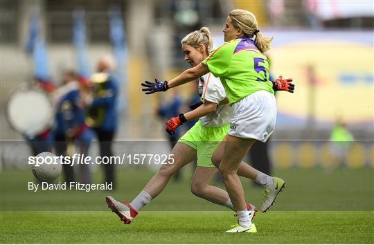Half-time GO Games during the TG4 All-Ireland Ladies Football Championship Finals Half-time GO Games during the TG4 All-Ireland Ladies Football Championship Finals