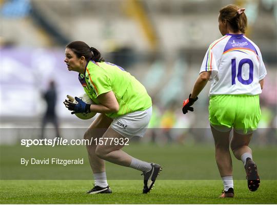 Half-time GO Games during the TG4 All-Ireland Ladies Football Championship Finals