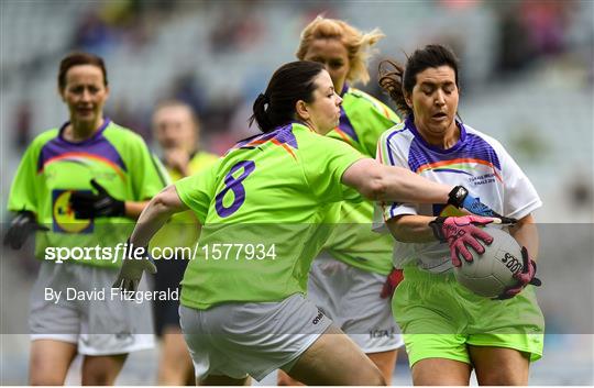 Half-time GO Games during the TG4 All-Ireland Ladies Football Championship Finals