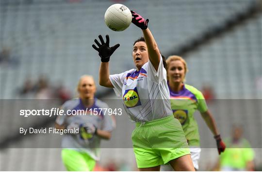 Half-time GO Games during the TG4 All-Ireland Ladies Football Championship Finals