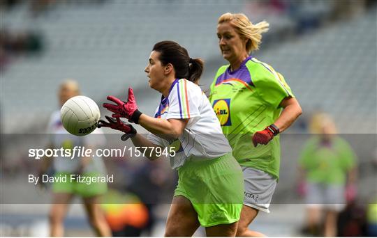 Half-time GO Games during the TG4 All-Ireland Ladies Football Championship Finals