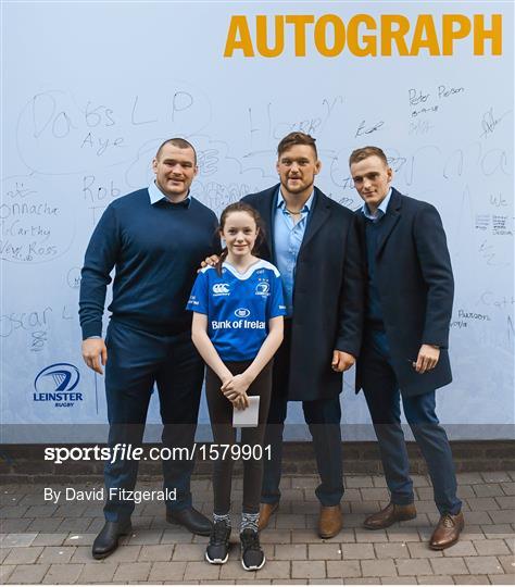 Pre-Match Activites at Leinster v Edinburgh - Guinness PRO14 Round 4