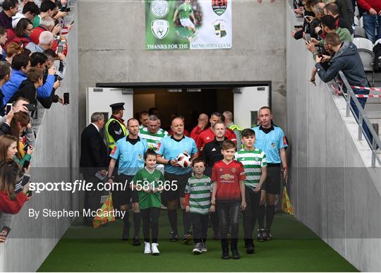Manchester United Legends v Republic of Ireland & Celtic Legends - Liam Miller Memorial Match