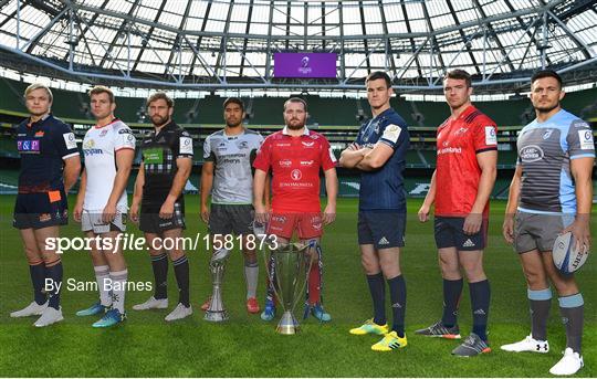 2018/19 Heineken Champions Cup and Challenge Cup Launch
