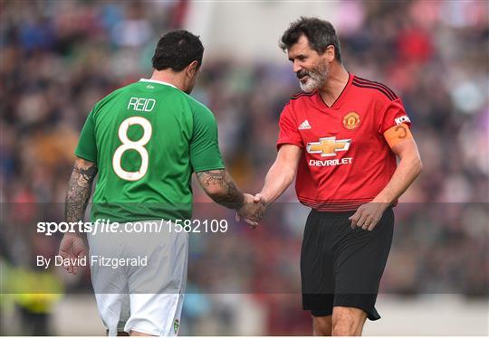 Manchester United Legends v Republic of Ireland & Celtic Legends - Liam Miller Memorial Match